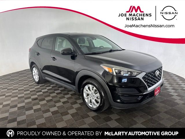Black Noir Pearl 2020 Hyundai Tucson SUV / Crossover All-Wheel Drive 6-Speed Automatic