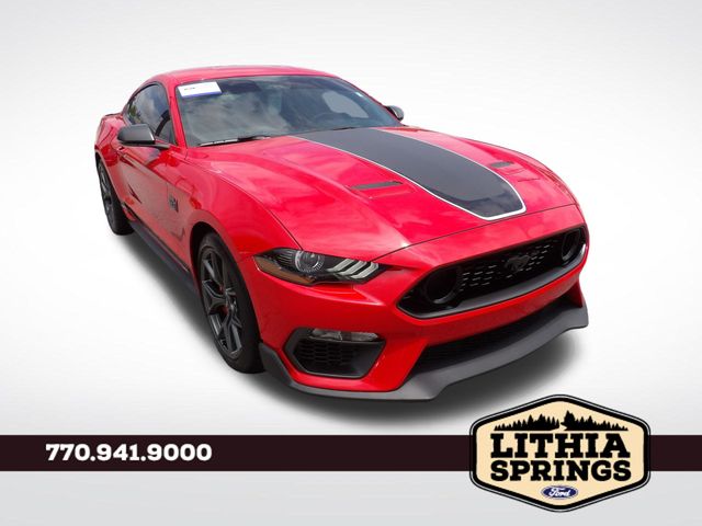 Race Red 2021 Ford Mustang Coupe Rear-Wheel Drive 6-Speed Manual