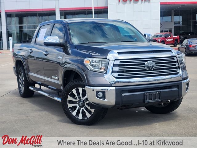 Magnetic Gray 2020 Toyota Tundra Limited CrewMax 4WD Pickup Truck Four-Wheel Drive 6-Speed Automatic