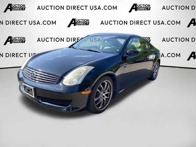 Black Obsidian 2006 INFINITI G35 Coupe Rear-Wheel Drive 6-Speed Manual Overdrive