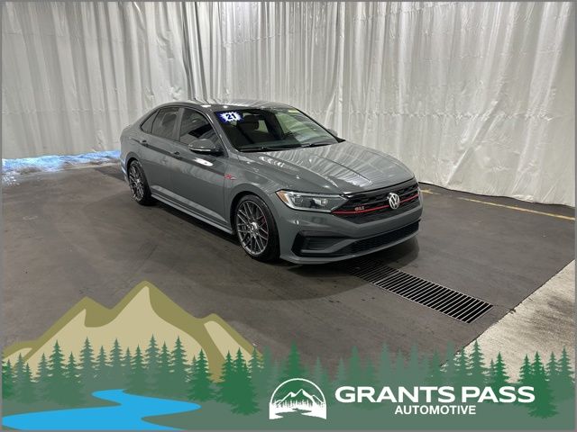 Gray 2021 Volkswagen Jetta GLI S FWD Sedan Front-Wheel Drive 6-Speed Manual