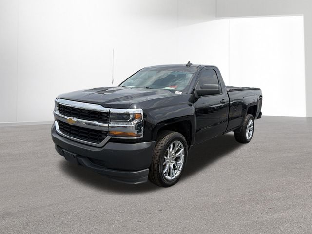 Black 2016 Chevrolet Silverado 1500 Pickup Truck 4X2 6-Speed Automatic Overdrive