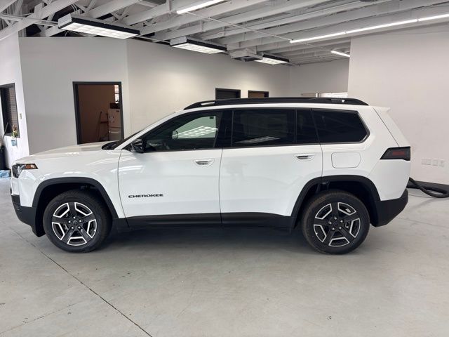 2026 Bright White Clearcoat Jeep Cherokee Limited 4X4 SUV