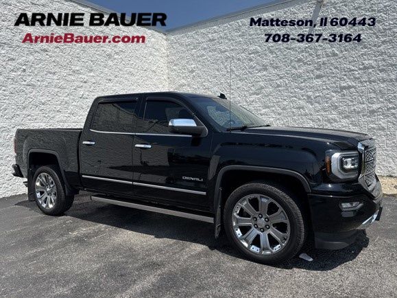 Onyx Black 2017 GMC Sierra 1500 Pickup Truck Four-Wheel Drive 8-Speed Automatic Overdrive