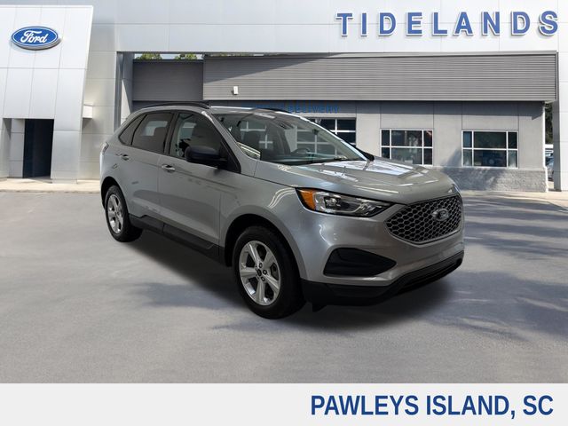 Iconic Silver Metallic 2024 Ford Edge SE AWD SUV / Crossover All-Wheel Drive 8-Speed Automatic