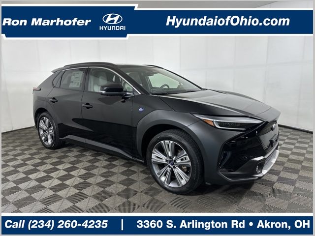 Galactic Black 2023 Subaru Solterra Touring AWD SUV / Crossover All-Wheel Drive 1-Speed Automatic