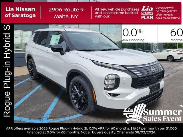 Alpine Frost 2026 Nissan Rogue Plug-In Hybrid SUV / Crossover All-Wheel Drive 1-Speed Automatic