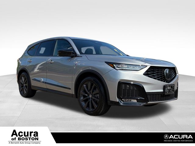Solar Silver Metallic 2026 Acura MDX SUV / Crossover All-Wheel Drive Automatic