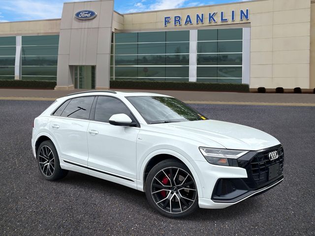 Glacier White 2019 Audi Q8 quattro Premium Plus 55 TFSI SUV / Crossover All-Wheel Drive 8-Speed Automatic