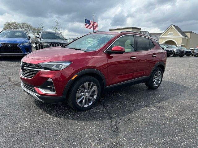 Chili Red Metallic 2020 Buick Encore GX Essence AWD SUV / Crossover All-Wheel Drive 9-Speed Automatic