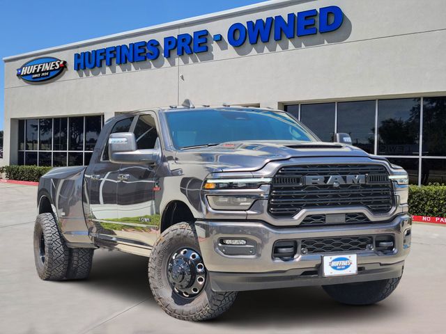 Gray (Granite Crystal Metallic Clearcoat) 2025 RAM 3500 Pickup Truck Four-Wheel Drive 8-Speed Automatic