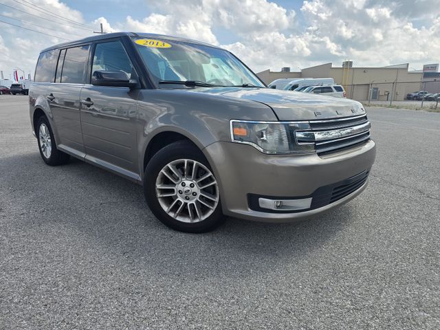 Brown (Tan) 2013 Ford Flex SEL AWD SUV / Crossover All-Wheel Drive 6-Speed Automatic