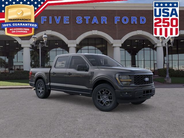 Agate Black Metallic 2026 Ford F-150 Pickup Truck Four-Wheel Drive Automatic