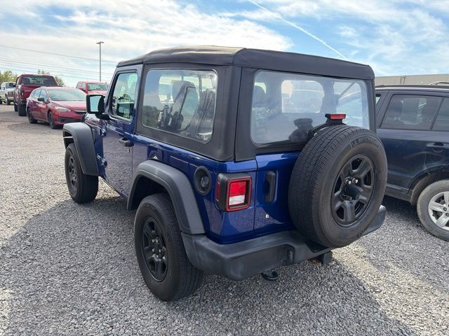 2019 Jeep Wrangler Sport Blue at Rochrich Mazda
