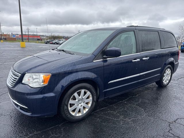 True Blue Pearlcoat 2016 Chrysler Town & Country Touring FWD Minivan Front-Wheel Drive 6-Speed Automatic
