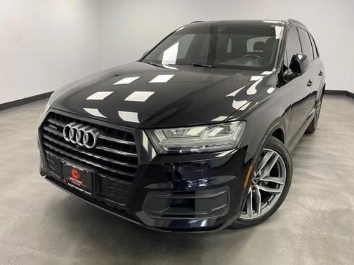 Orca Black Metallic 2018 Audi Q7 SUV / Crossover All-Wheel Drive 8-Speed Automatic