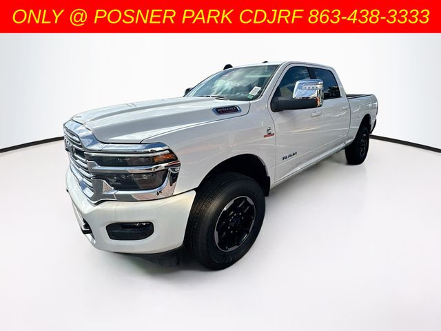 Bright White Clearcoat 2025 RAM 2500 Pickup Truck Four-Wheel Drive 8-Speed Automatic