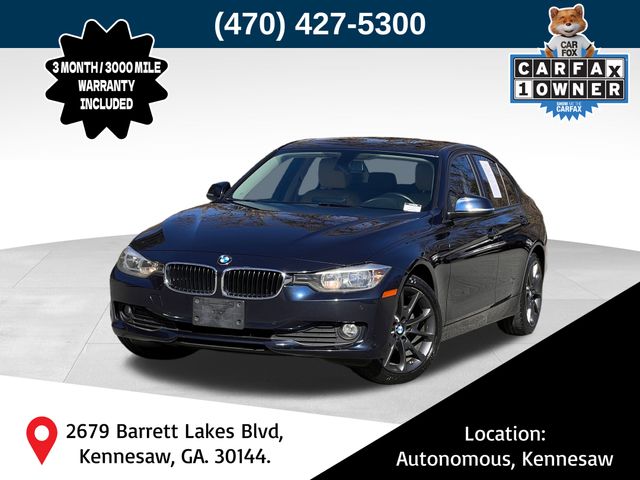 Imperial Blue Metallic 2015 BMW 3 Series Sedan Rear-Wheel Drive 6-Speed Manual