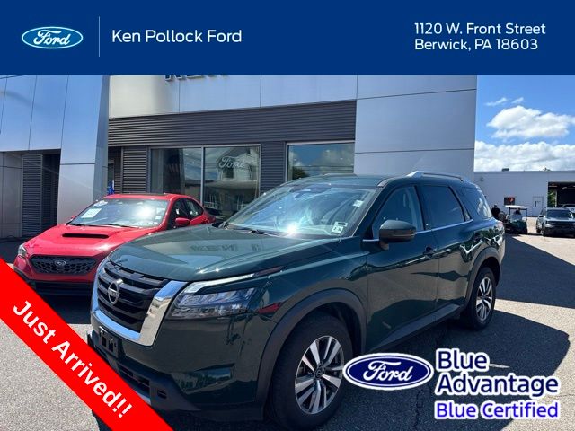 Green Pearl 2025 Nissan Pathfinder SUV / Crossover All-Wheel Drive 9-Speed Automatic