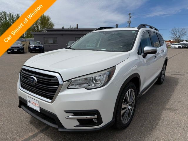 Crystal White Pearl 2019 Subaru Ascent Touring 7-Passenger AWD SUV / Crossover All-Wheel Drive Continuously Variable Transmission