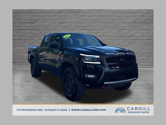 Super Black 2026 Nissan Frontier Pickup Truck Four-Wheel Drive 9-Speed Automatic Overdrive