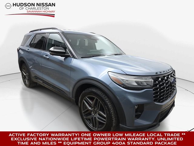 Vapor Blue 2025 Ford Explorer SUV / Crossover Rear-Wheel Drive Automatic