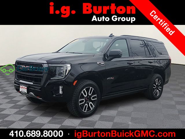 Onyx Black 2023 GMC Yukon AT4 4WD SUV / Crossover Four-Wheel Drive