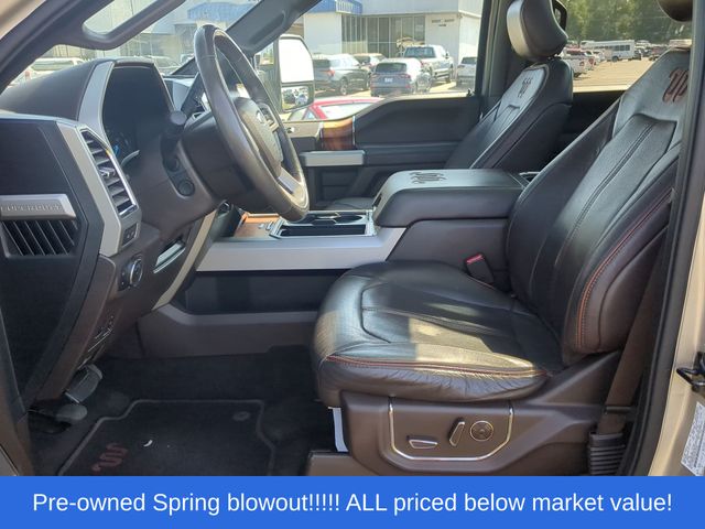 Used 2017 White Gold Metallic Ford King Ranch image 23