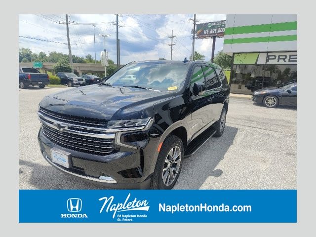 Black 2021 Chevrolet Tahoe LT 4WD SUV / Crossover Four-Wheel Drive