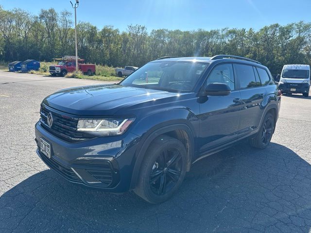 2023 Tourmaline Blue Metallic Volkswagen Atlas 3.6L V6 SEL R-Line AWD SUV