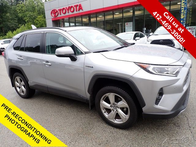 Silver Sky Metallic 2020 Toyota RAV4 Hybrid SUV / Crossover All-Wheel Drive Continuously Variable Transmission