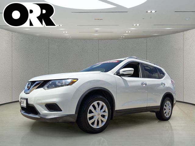 Glacier White 2016 Nissan Rogue SUV / Crossover Front-Wheel Drive Continuously Variable Transmission