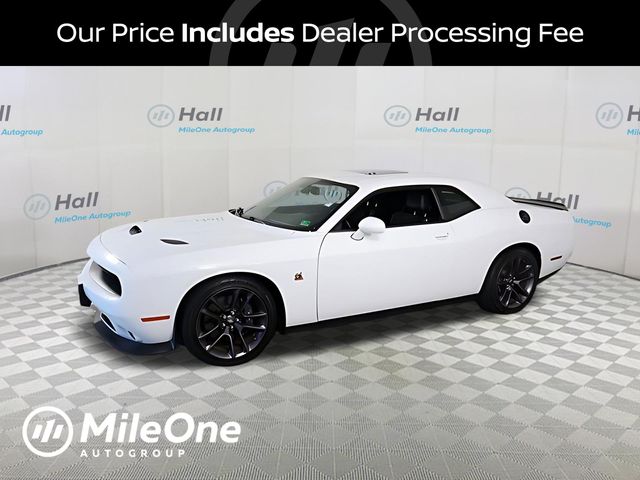 White Knuckle Clearcoat 2023 Dodge Challenger Coupe Rear-Wheel Drive 6-Speed Manual