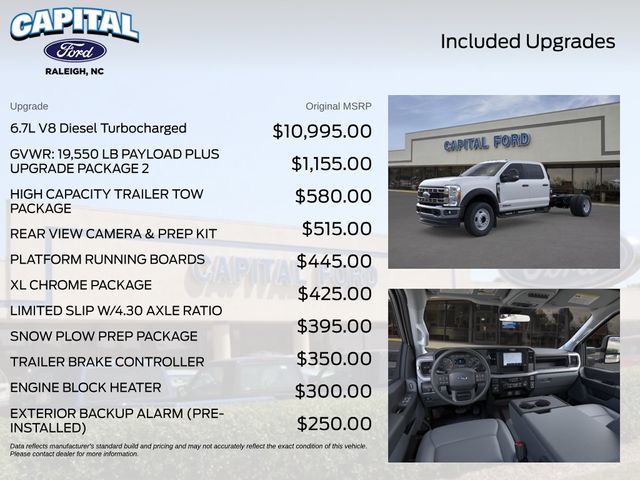 New 2026 White Ford 12FT FLATBED image 3