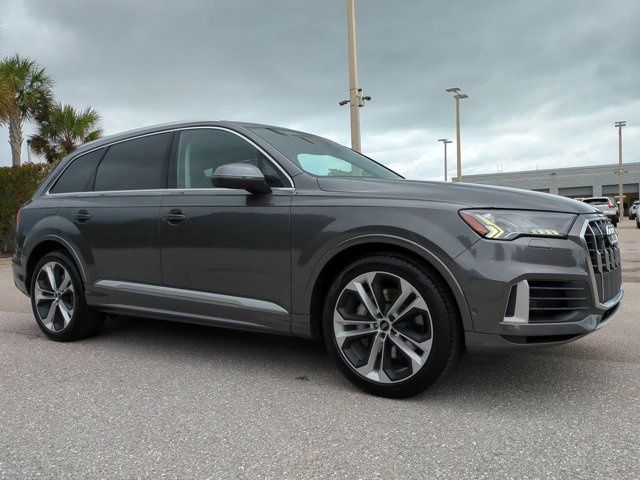 Samurai Gray Metallic 2021 Audi Q7 quattro Prestige 55 TFSI SUV / Crossover All-Wheel Drive 8-Speed Automatic
