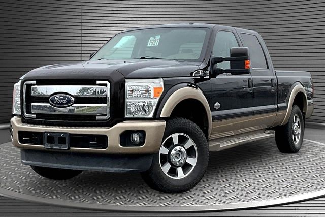 Brown Metallic 2014 Ford F-250 Super Duty Pickup Truck Four-Wheel Drive 6-Speed Automatic Overdrive