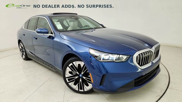Phytonic Blue Metallic 2025 BMW i5 xDrive40 AWD Sedan All-Wheel Drive Automatic