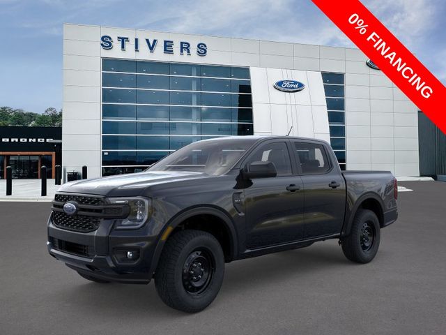 Shadow Black 2026 Ford Ranger Pickup Truck Four-Wheel Drive Automatic