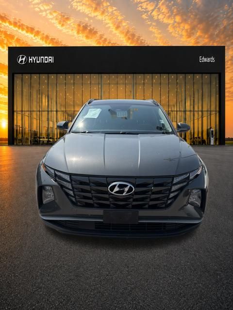 Amazon Gray 2024 Hyundai Tucson Hybrid SUV / Crossover All-Wheel Drive 6-Speed Automatic