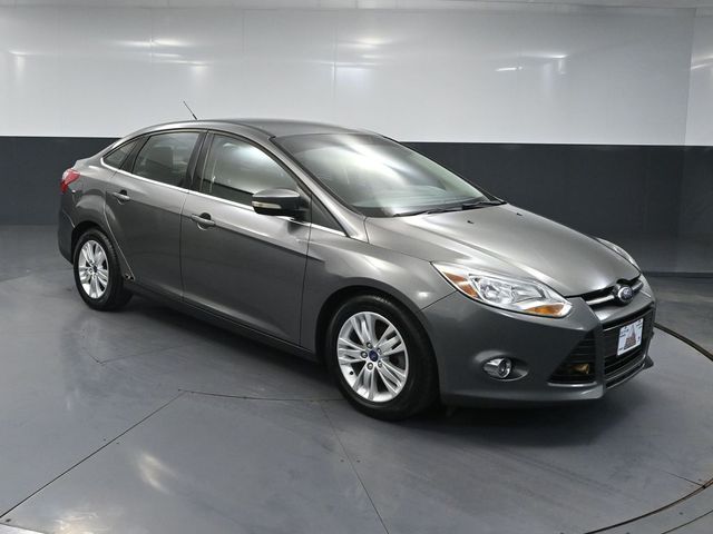 Sterling Gray Metallic 2012 Ford Focus Sedan Front-Wheel Drive 6-Speed Automatic