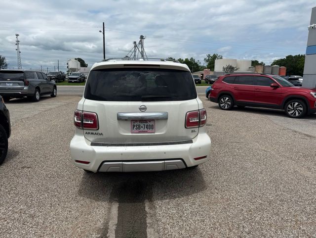 2018 Nissan Armada SL White at Bayway Cadillac of The Woodlands