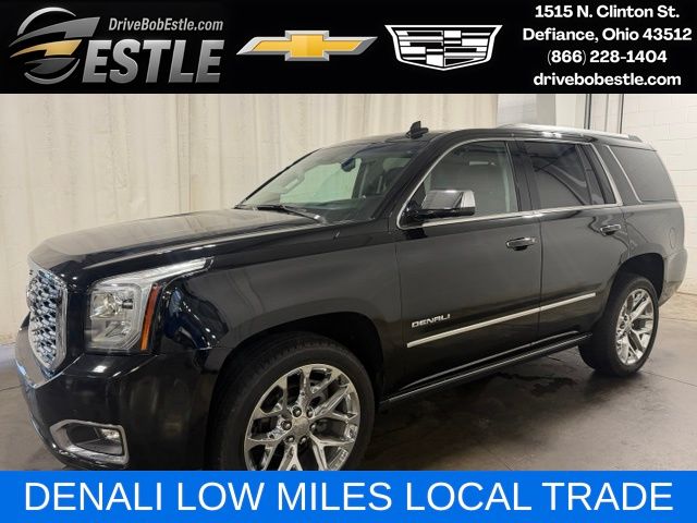 Onyx Black 2019 GMC Yukon SUV / Crossover Four-Wheel Drive 