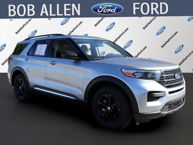 Used 2021 Ford Explorer XLT with VIN 1FMSK8DH1MGB15149 for sale in Kansas City