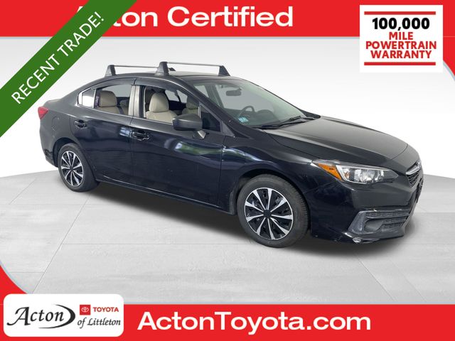 Crystal Black Silica 2020 Subaru Impreza Sedan All-Wheel Drive Continuously Variable Transmission
