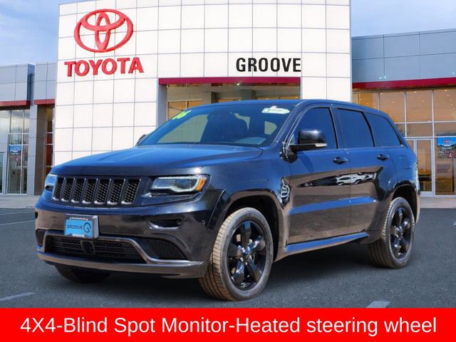 Brilliant Black Crystal Pearlcoat 2016 Jeep Grand Cherokee High Altitude 4WD SUV / Crossover Four-Wheel Drive 8-Speed Automatic