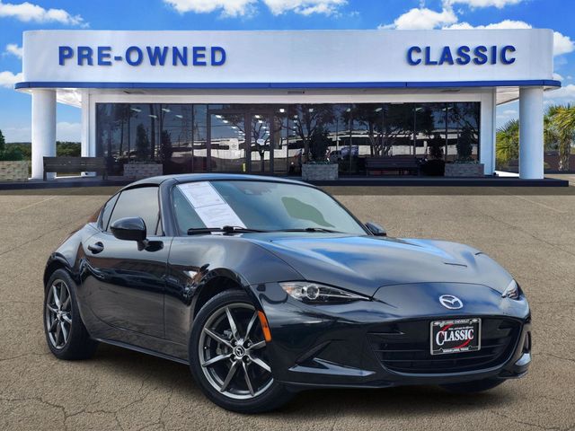 Jet Black Mica 2017 Mazda MX-5 Miata Convertible Rear-Wheel Drive 6-Speed Manual