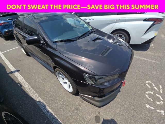 Black 2014 Mitsubishi Lancer Evolution Sedan All-Wheel Drive 5-Speed Manual