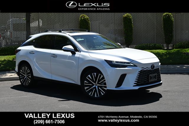 Eminent White Pearl 2025 Lexus RX Hybrid 350h Premium AWD SUV / Crossover All-Wheel Drive Continuously Variable Transmission