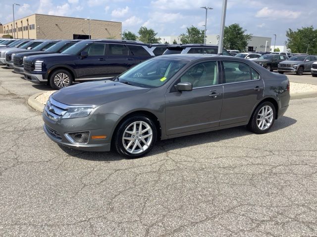 Sterling Gray Metallic 2012 Ford Fusion Sedan Front-Wheel Drive 6-Speed Automatic