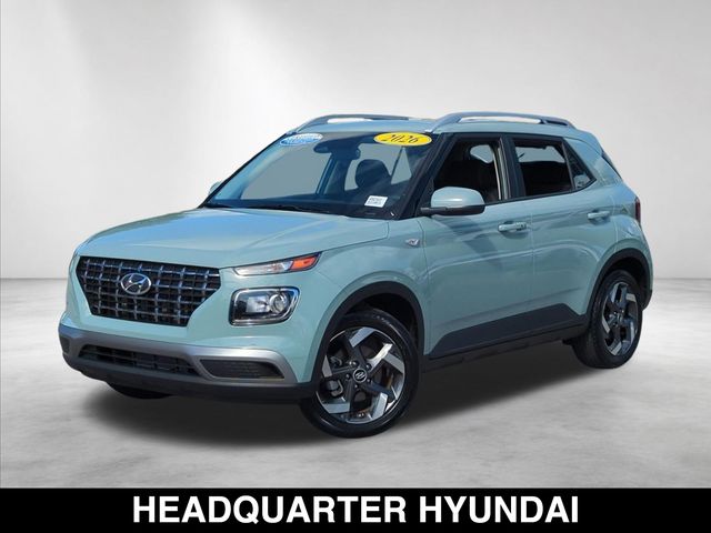 Mirage Green 2026 Hyundai Venue SEL FWD SUV / Crossover Front-Wheel Drive Continuously Variable Transmission